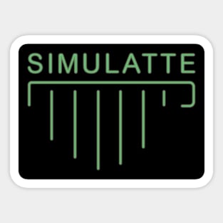 MAtrix Resurrection - Simulatte Sticker